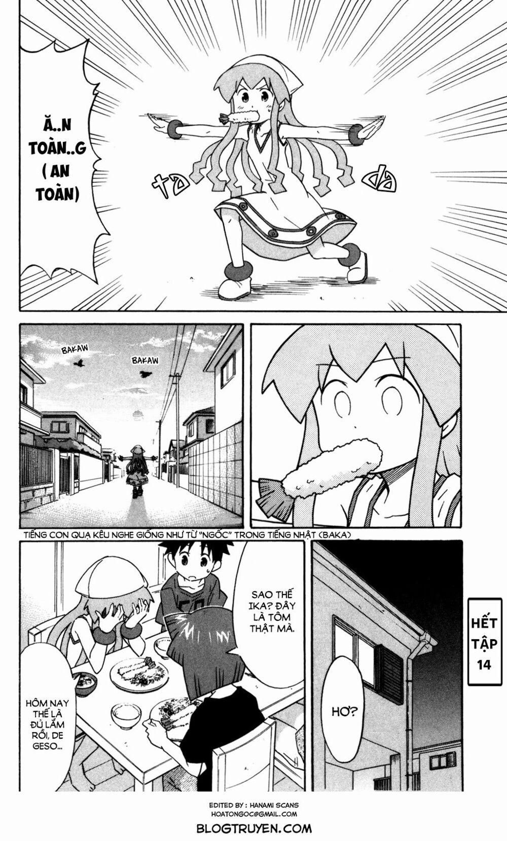 Shinryaku! Ika Musume 0 Tôm chiên giả hả? trang 8