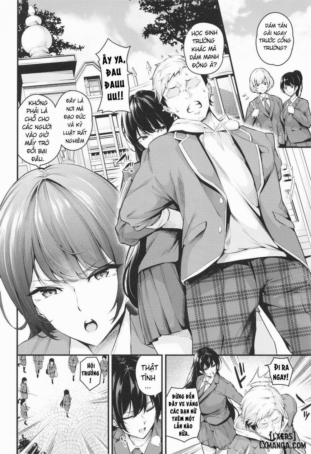 Shiramine Gakuen no Mesubuta Kaichou Chương Oneshot Trang 5