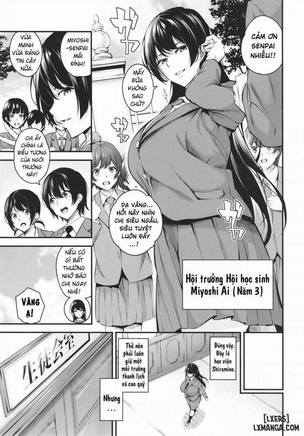 Shiramine Gakuen no Mesubuta Kaichou Chương Oneshot Trang 6