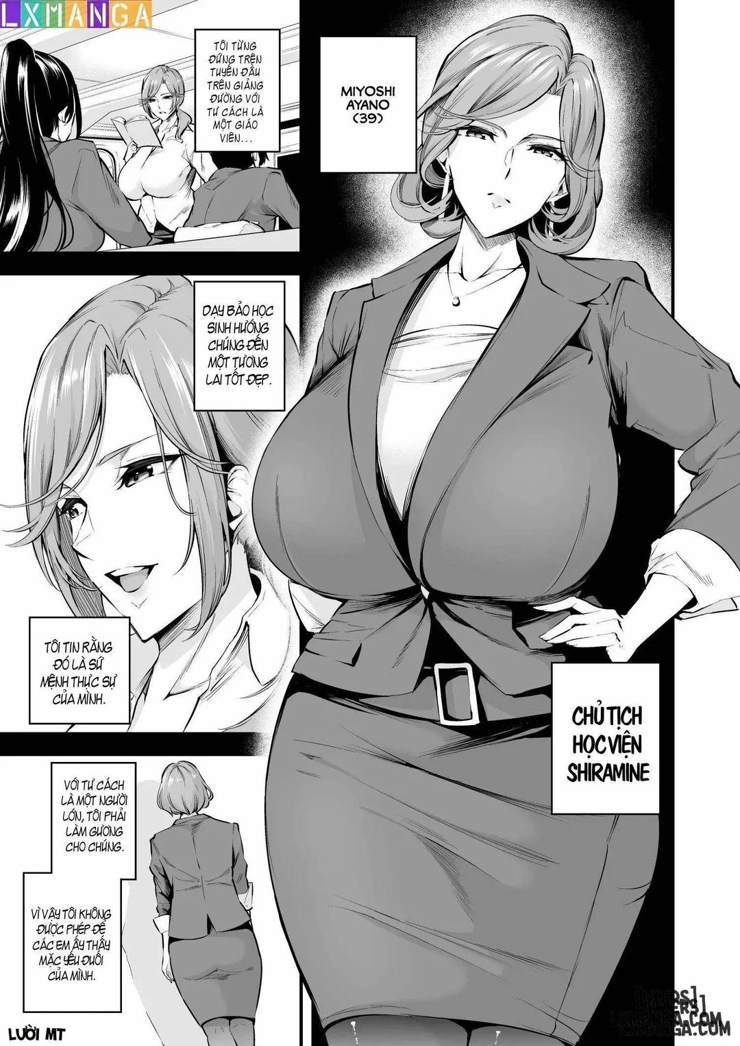 Shiramine Gakuen no Mesubuta Rijichou 2 trang 3