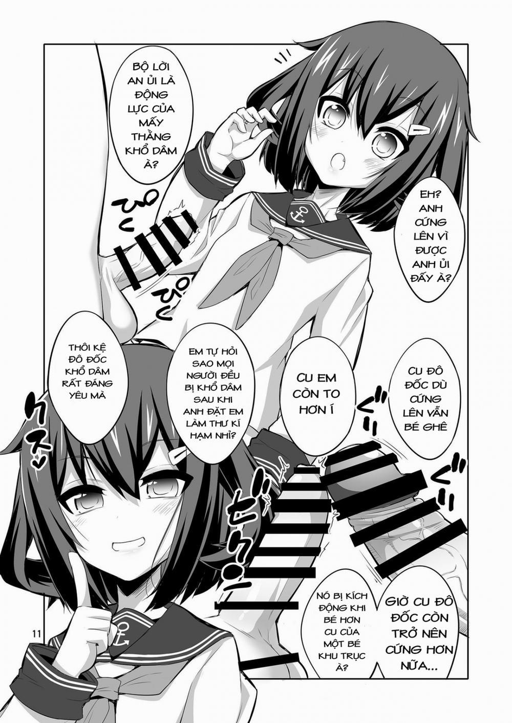 Shireikan Futanari Ikazuchi-sama ni Okasarete minai? (Kantai Collection) Chương Oneshot Trang 11