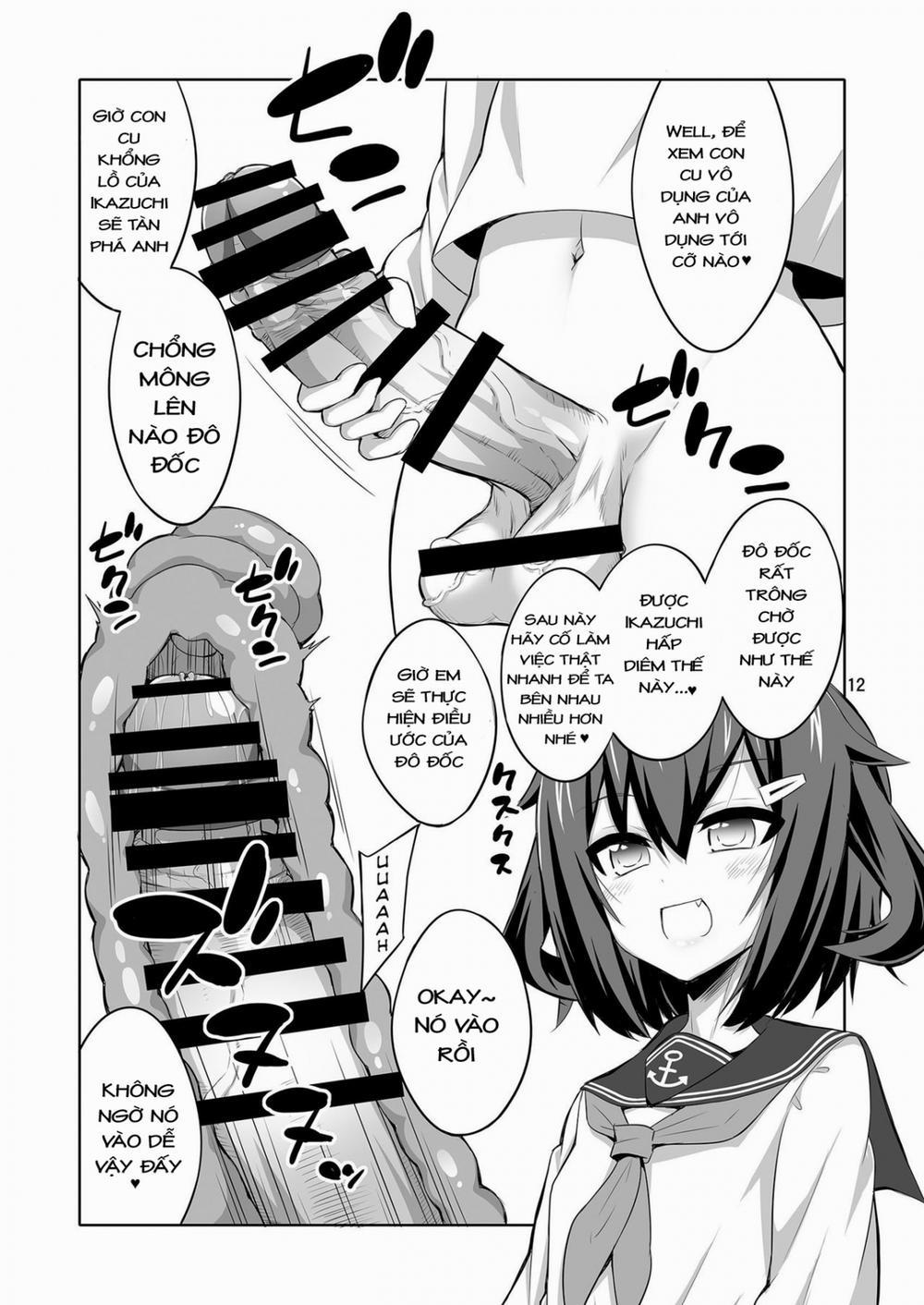 Shireikan Futanari Ikazuchi-sama ni Okasarete minai? (Kantai Collection) Chương Oneshot Trang 12