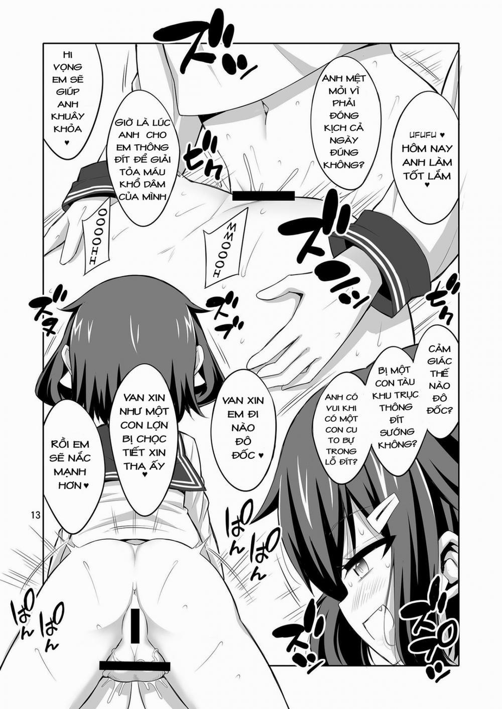 Shireikan Futanari Ikazuchi-sama ni Okasarete minai? (Kantai Collection) Chương Oneshot Trang 13