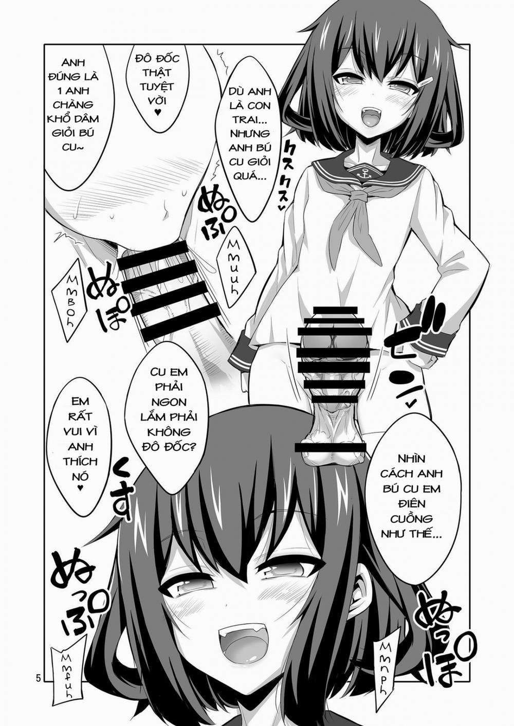 Shireikan Futanari Ikazuchi-sama ni Okasarete minai? (Kantai Collection) Chương Oneshot Trang 5