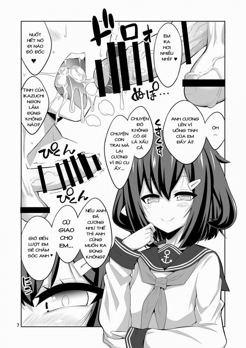 Shireikan Futanari Ikazuchi-sama ni Okasarete minai? (Kantai Collection) Chương Oneshot Trang 7