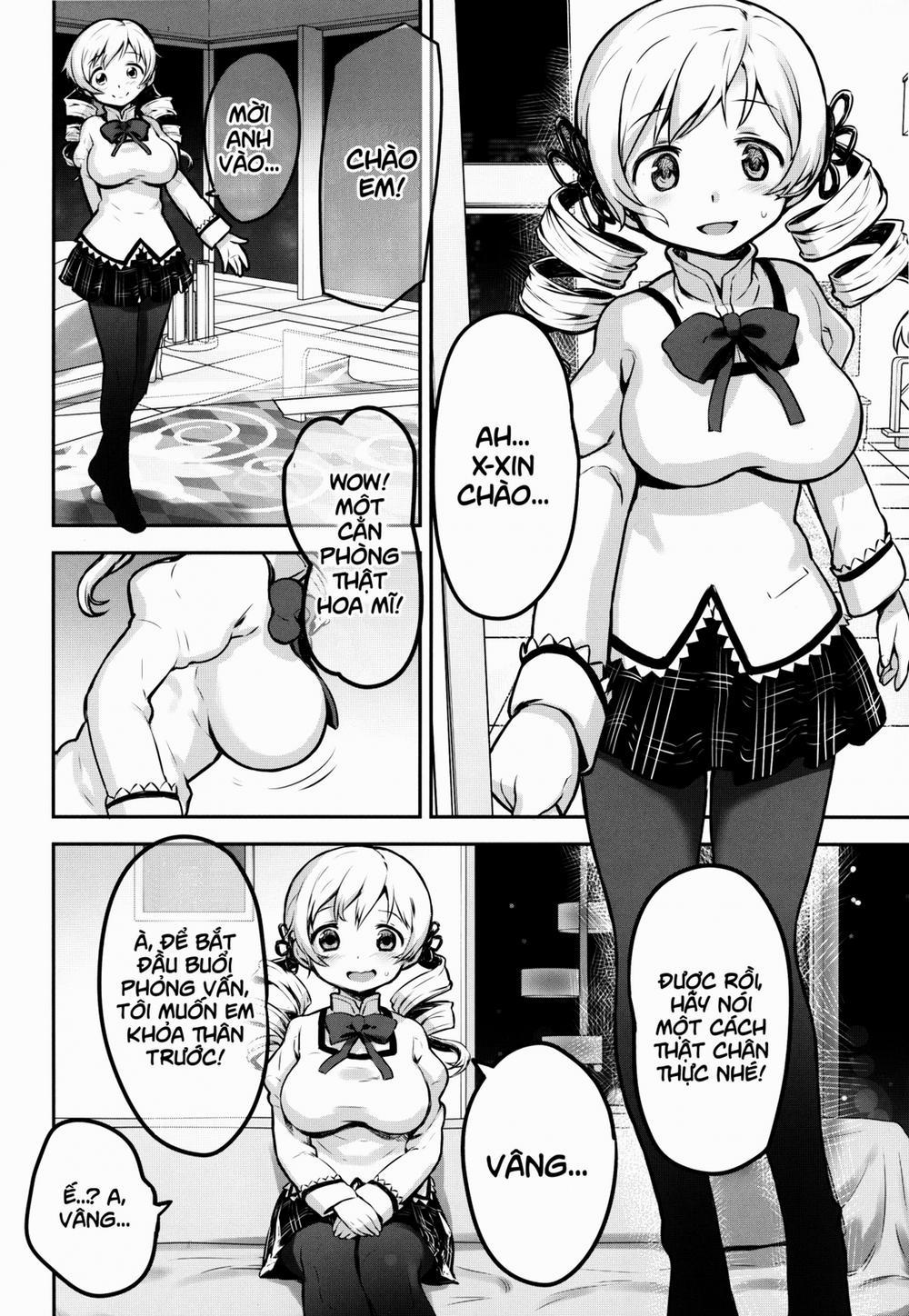 Shiritsu Mitakihara Chuugaku 3-nensei Tomoe Mami Hentai AV Debut (Puella Magi Madoka Magica) Chương Oneshot Trang 5