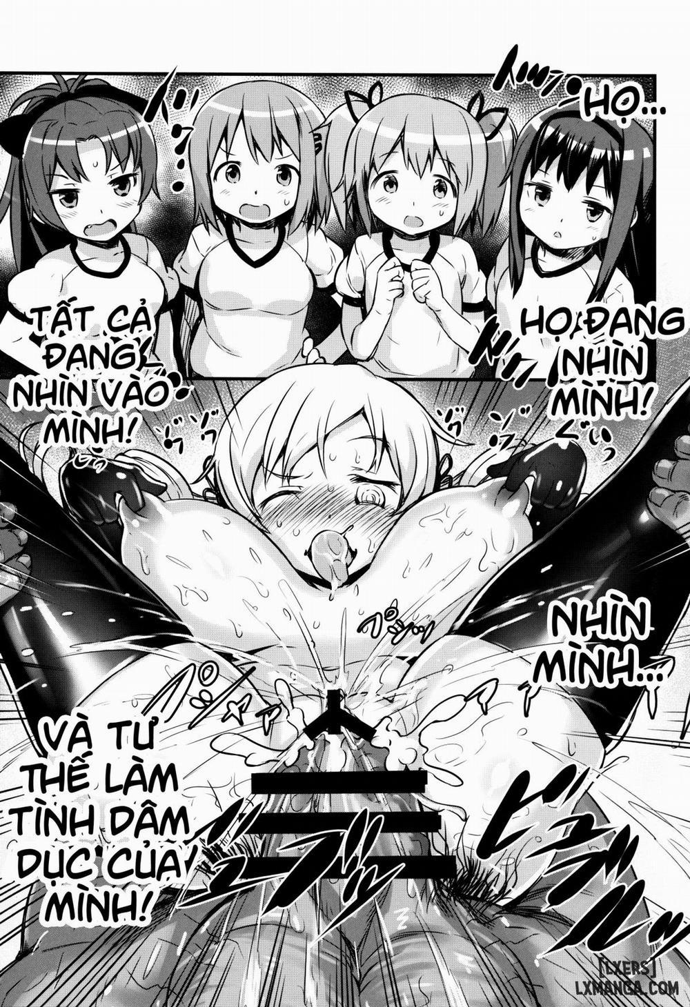 Shiritsu Mitakihara Chuugaku 3-nensei Tomoe Mami Hentai AV Debut Chương Oneshot Trang 34