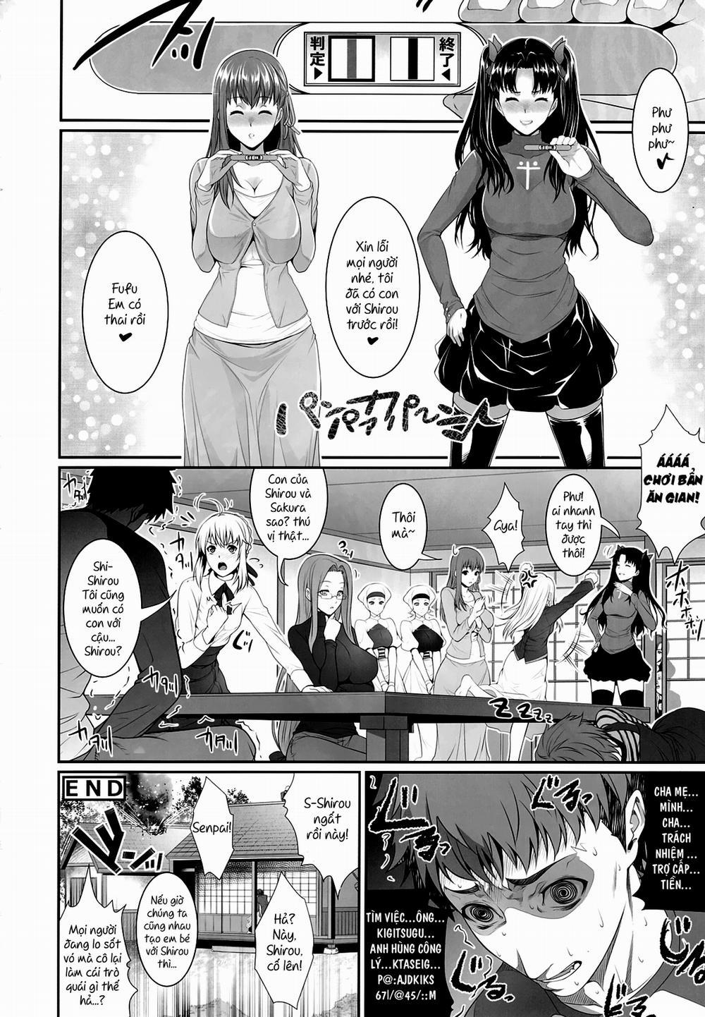 Shirou-kun Harem!! (Fate/Stay night) Chương Oneshot Trang 30