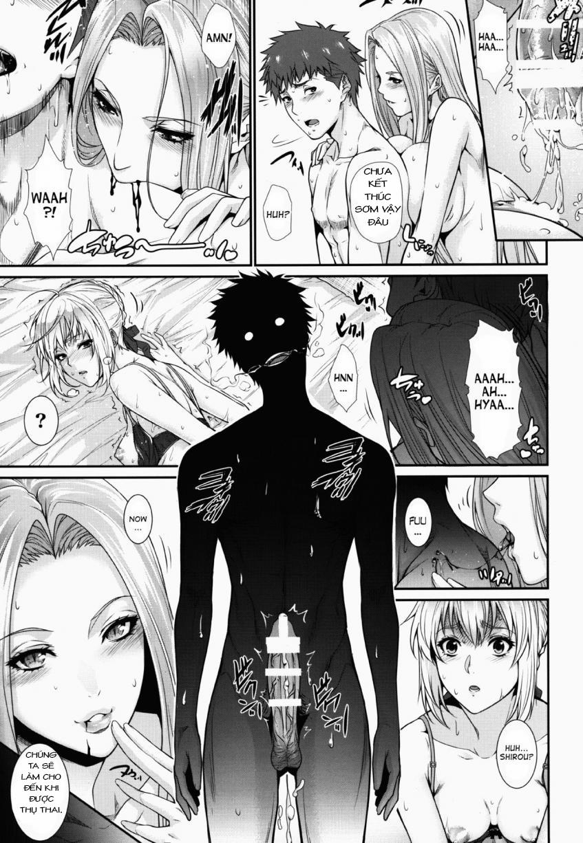 Shirou-Kun Harem!! Servant Hen (Fate Hollow Ataraxia, Fate Stay Night) Chương Oneshot Trang 24