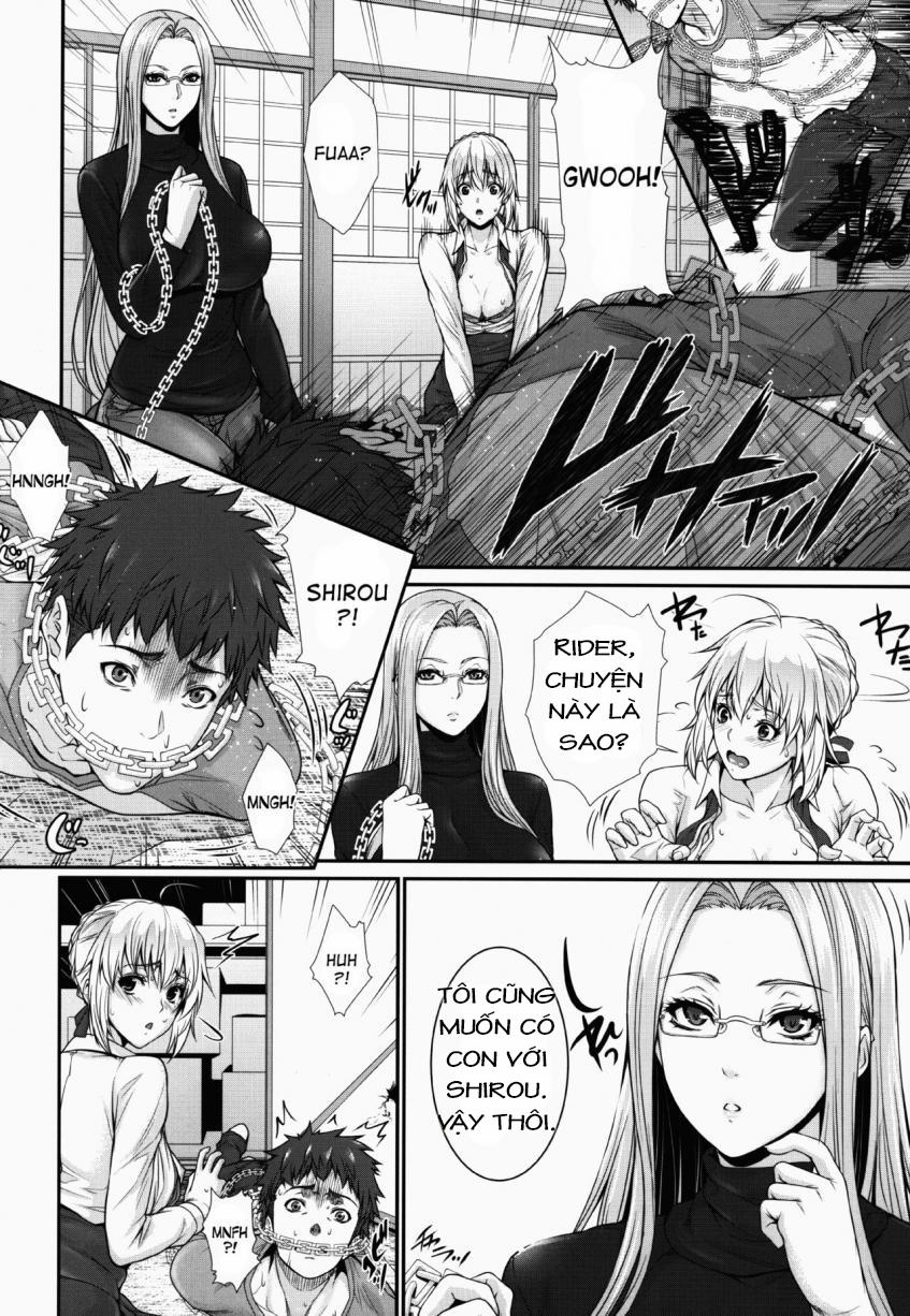 Shirou-Kun Harem!! Servant Hen (Fate Hollow Ataraxia, Fate Stay Night) Chương Oneshot Trang 7