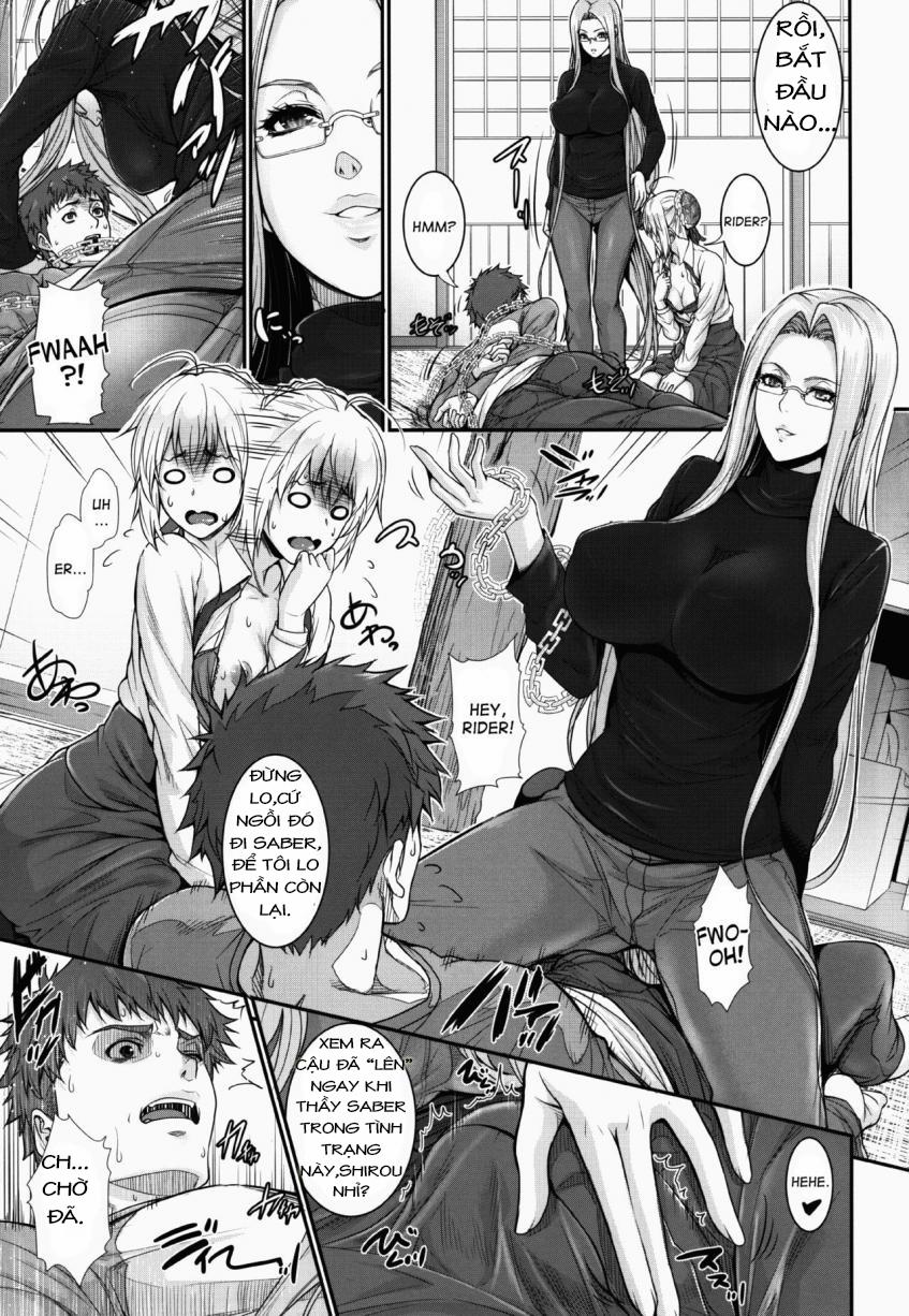 Shirou-Kun Harem!! Servant Hen (Fate Hollow Ataraxia, Fate Stay Night) Chương Oneshot Trang 8