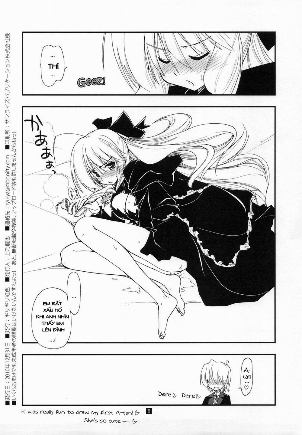 Shitsuji wa Tomodachi ga Sukunai Omakebon (Hayate no Gotoku!) Chương Oneshot Trang 8