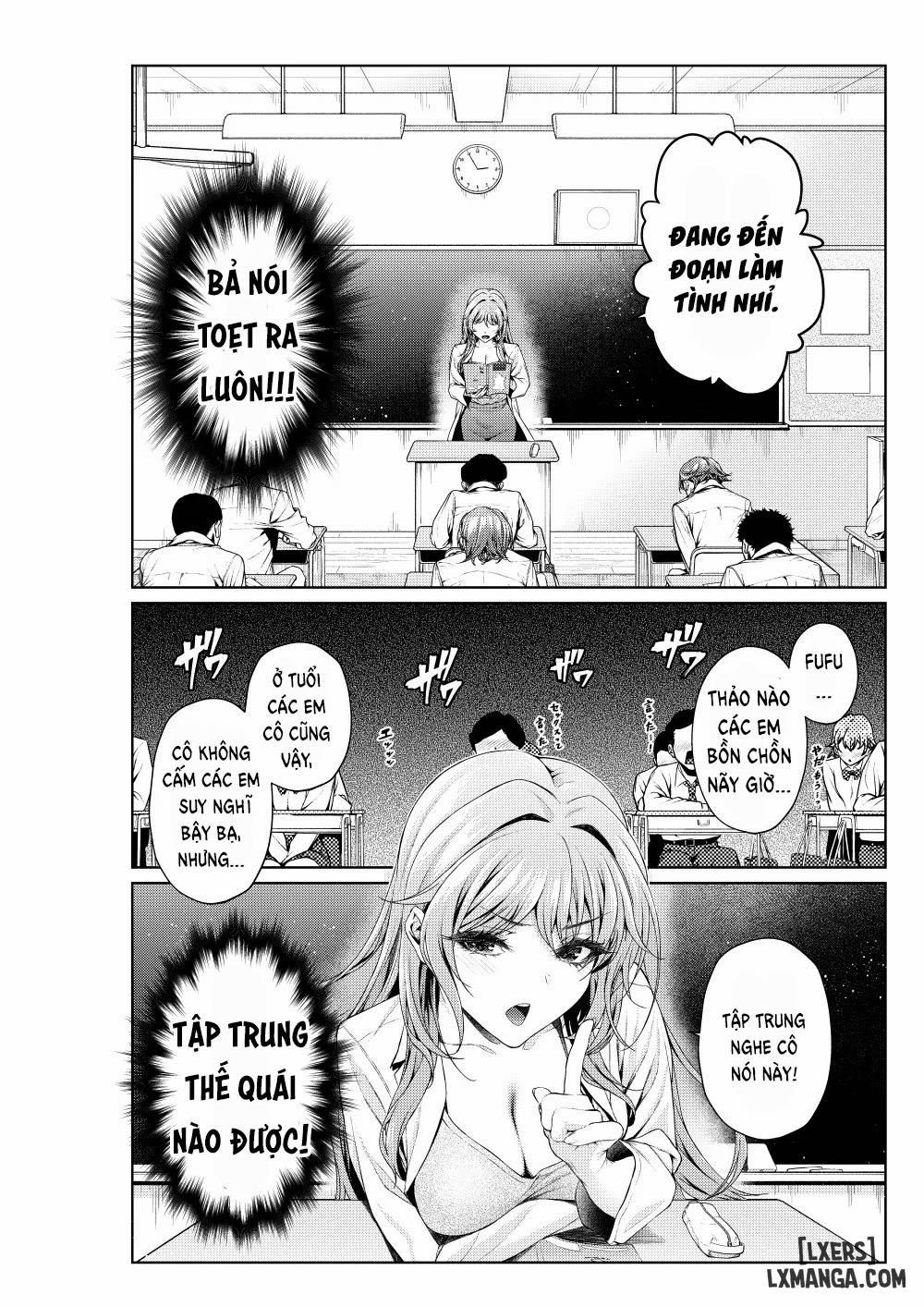 Shokuba no Senpai: Hokenshitsu no Sensei, Kyoudan ni Tatsu Oneshot trang 3