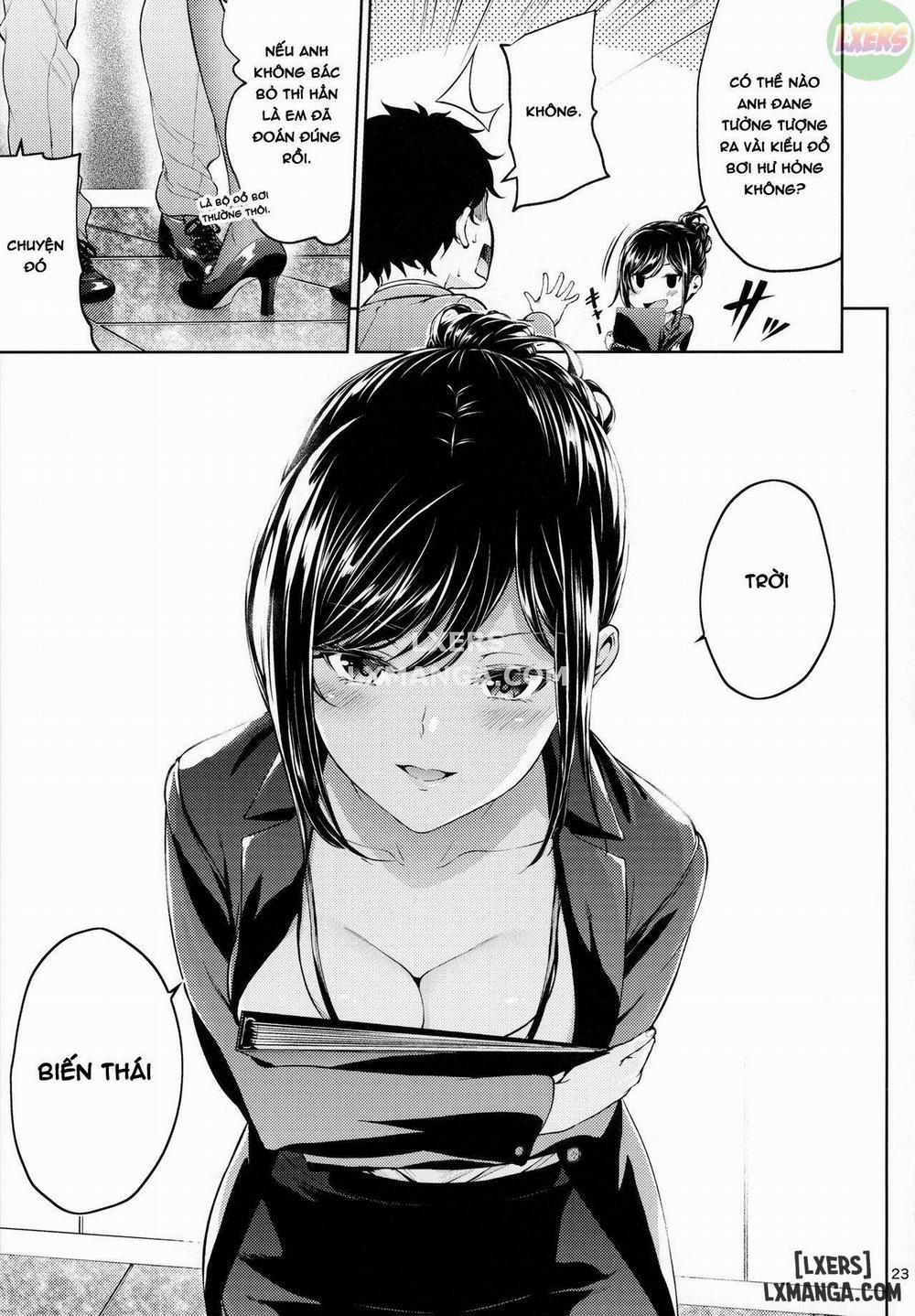 Shokuba no Senpai Chương Oneshot Trang 22