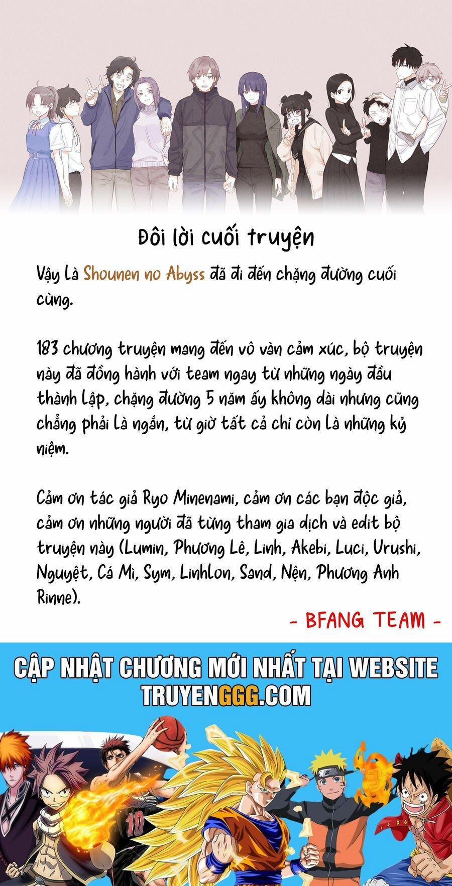 Shounen No Abyss 183 trang 33