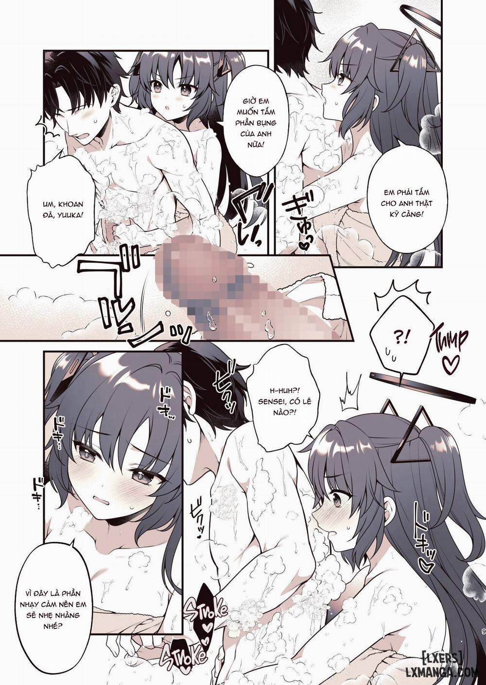 Shower de Yuuka to | Shower Time With Yuuka! Chương Oneshot Trang 8