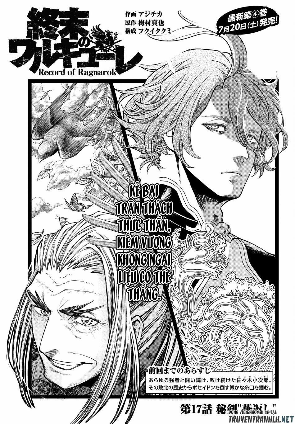 Shuumatsu No Valkyrie 17 trang 2
