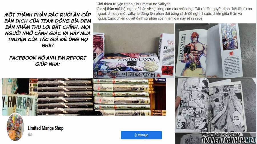 Shuumatsu No Valkyrie 67 trang 1