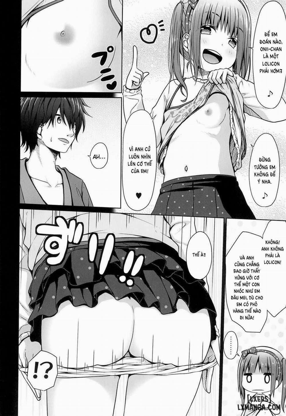 Since Big Brother is a Lolicon his Little Sister Decided to Seize his Virginity Oneshot trang 6