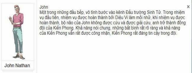Sinh Tử Thư Kích 0.0 Ngoại truyện 0 Giới thiệu nhân vật trang 15