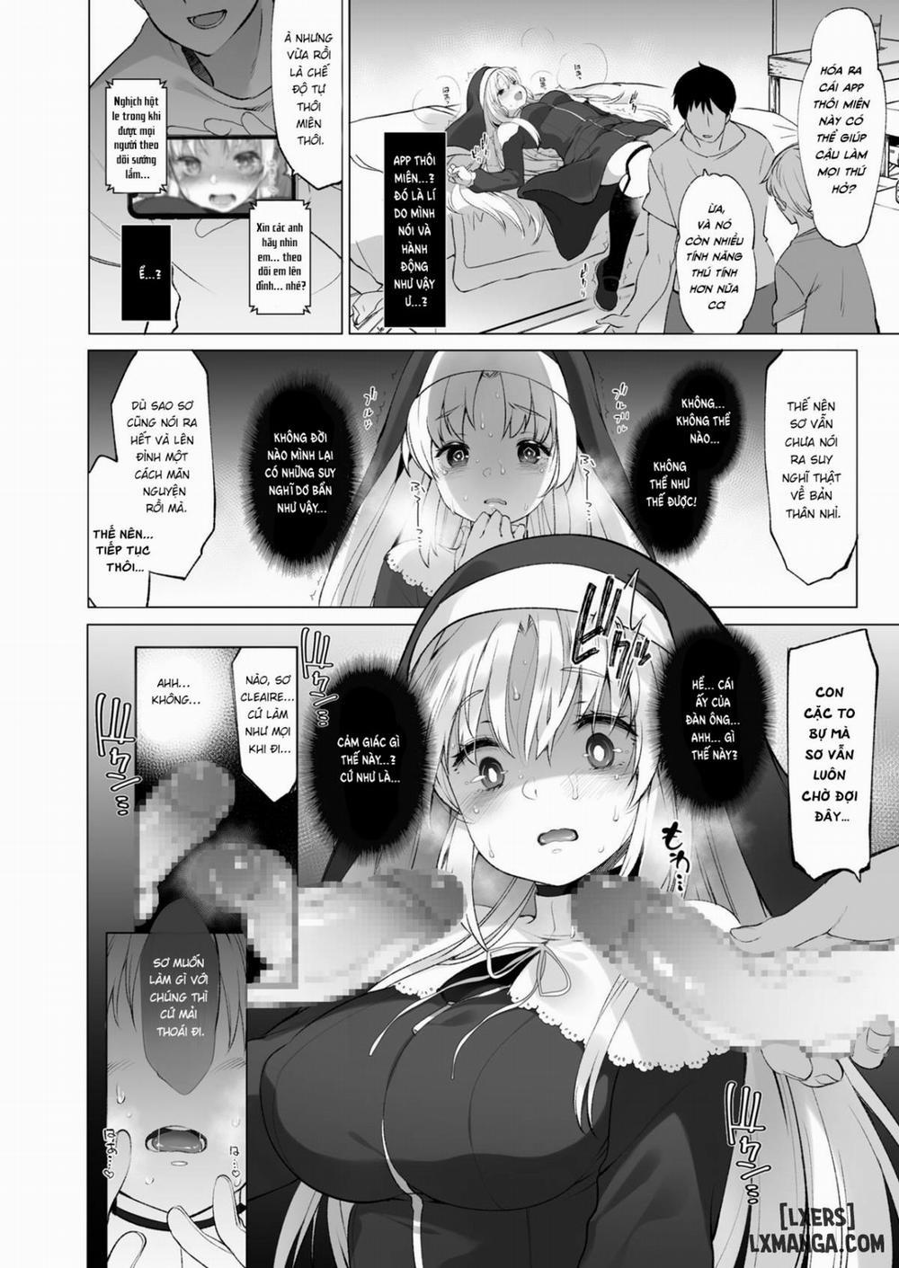 Sister Cleaire to Himitsu no Saimin Appli 2 END trang 14