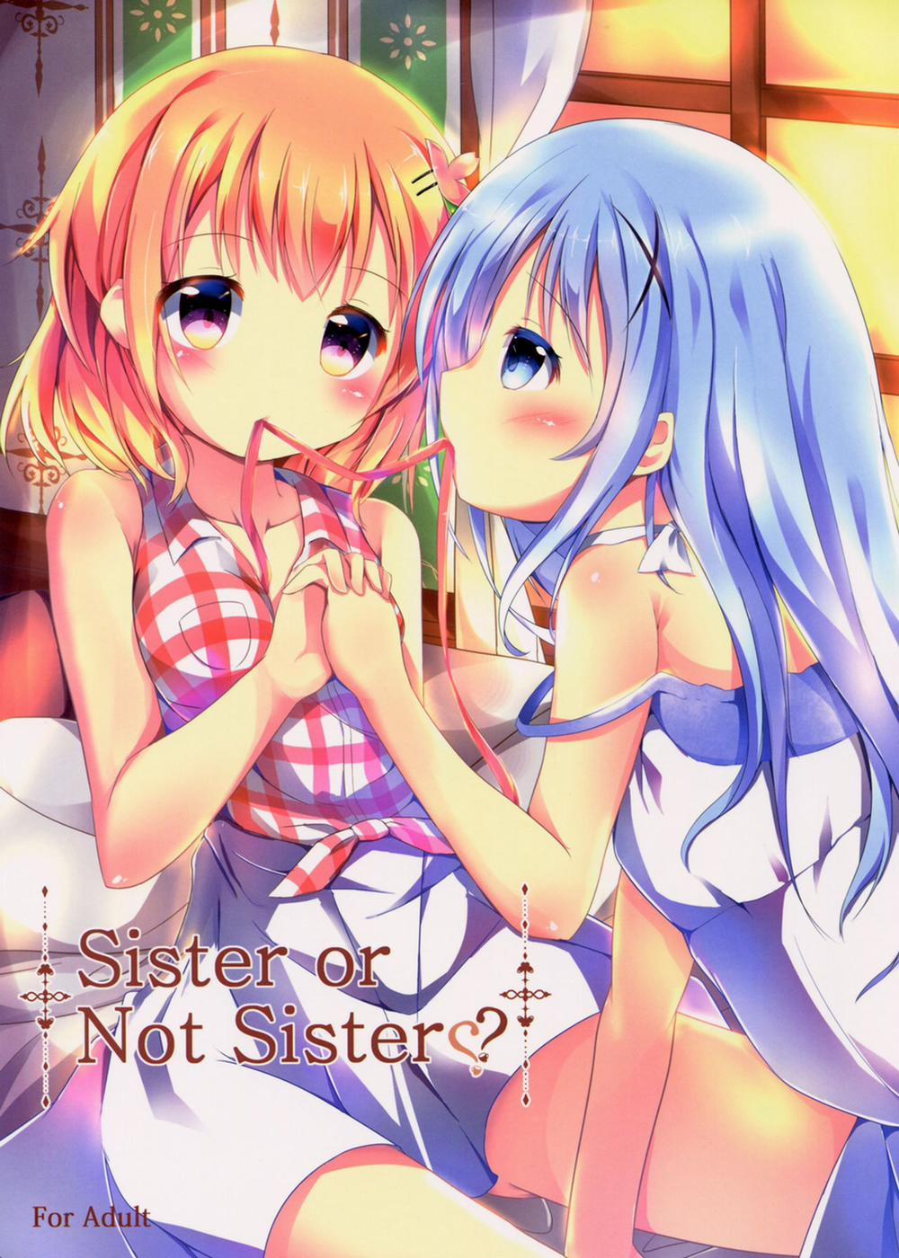 Sister Or Not Sister?? (Gochuumon Wa Usagi Desu Ka) Chương Oneshot Trang 1