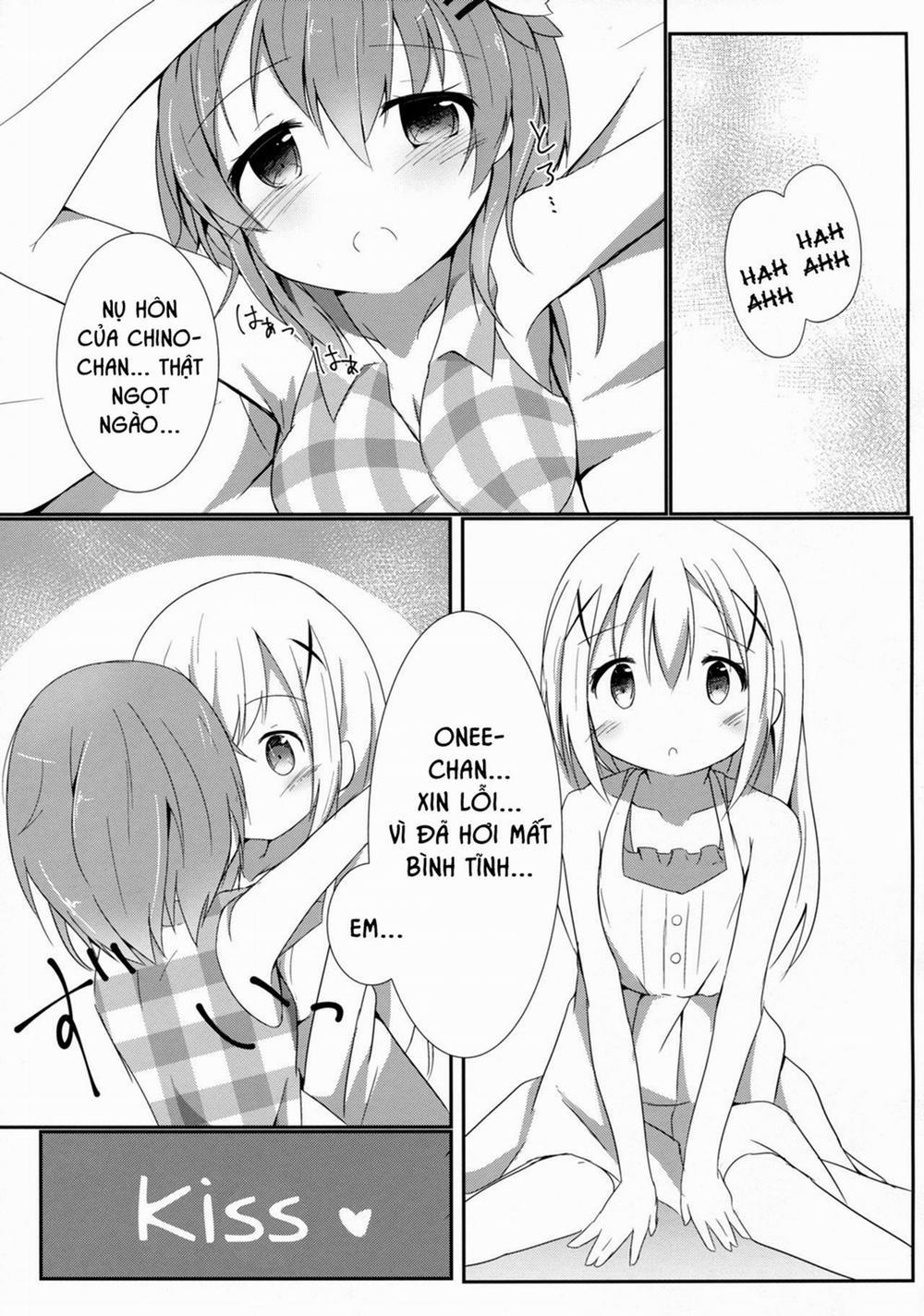 Sister Or Not Sister?? (Gochuumon Wa Usagi Desu Ka) Chương Oneshot Trang 12