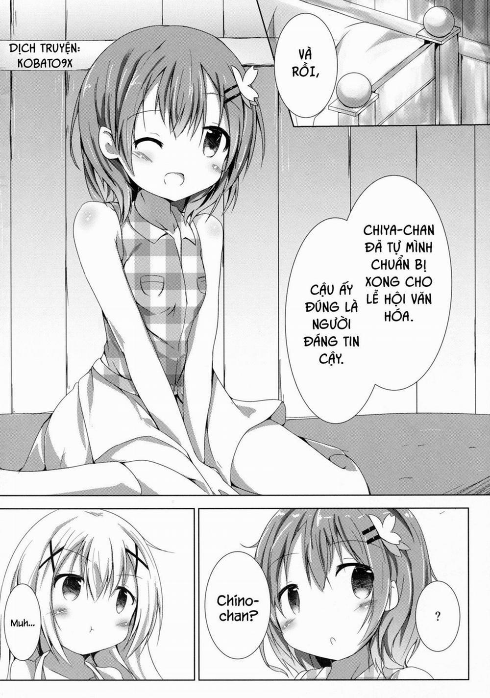 Sister Or Not Sister?? (Gochuumon Wa Usagi Desu Ka) Chương Oneshot Trang 3