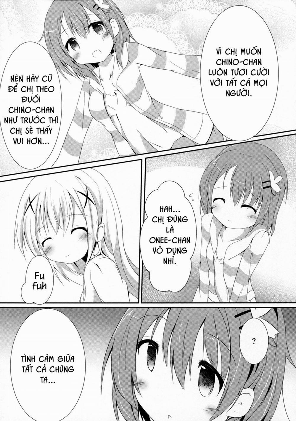 Sister Or Not Sister?? (Gochuumon Wa Usagi Desu Ka) Chương Oneshot Trang 23