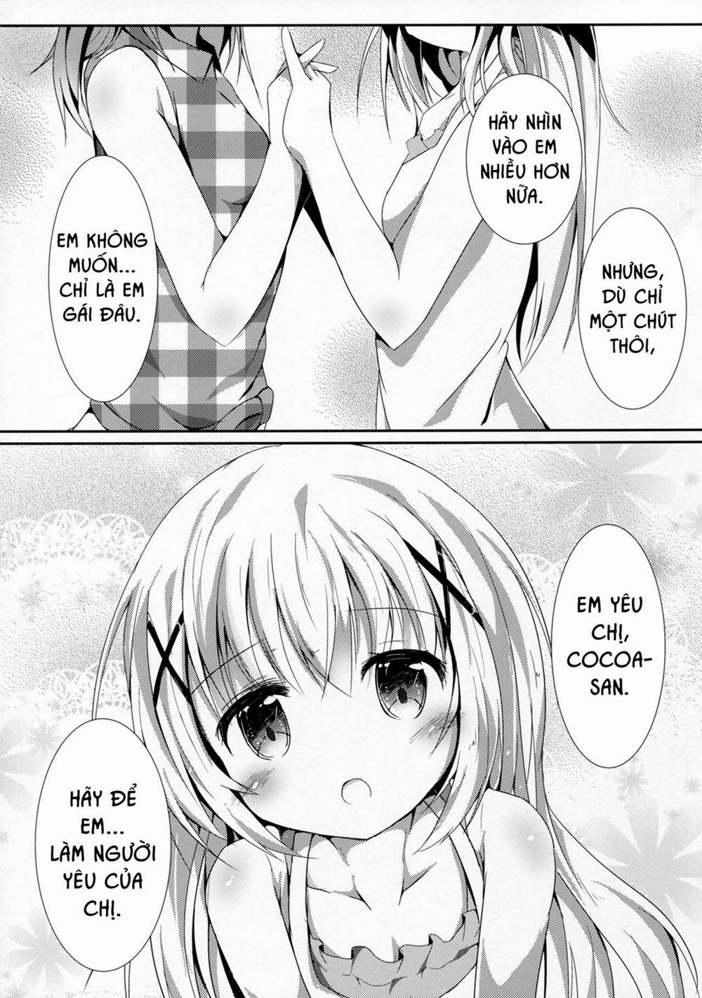 Sister Or Not Sister?? (Gochuumon Wa Usagi Desu Ka) Chương Oneshot Trang 6