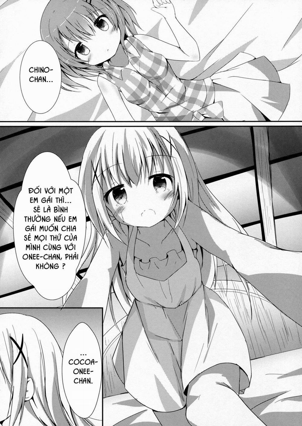 Sister Or Not Sister?? (Gochuumon Wa Usagi Desu Ka) Chương Oneshot Trang 9