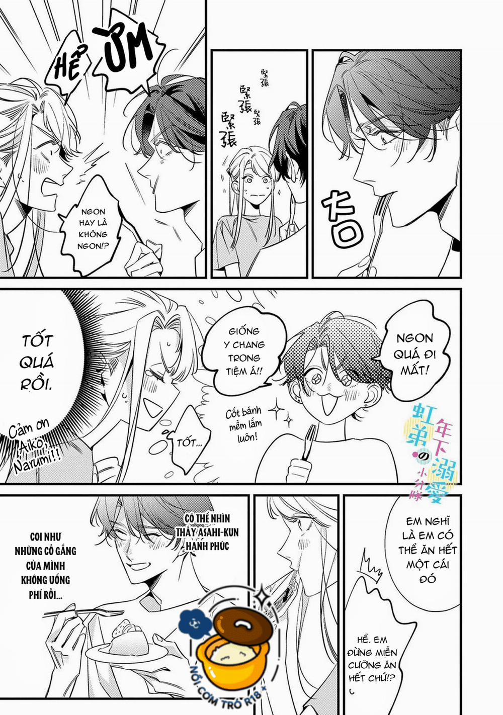 Sống Chung Với Asahi Ngọt Ngào Quá Phải Làm Sao Đây 11.2 trang 15