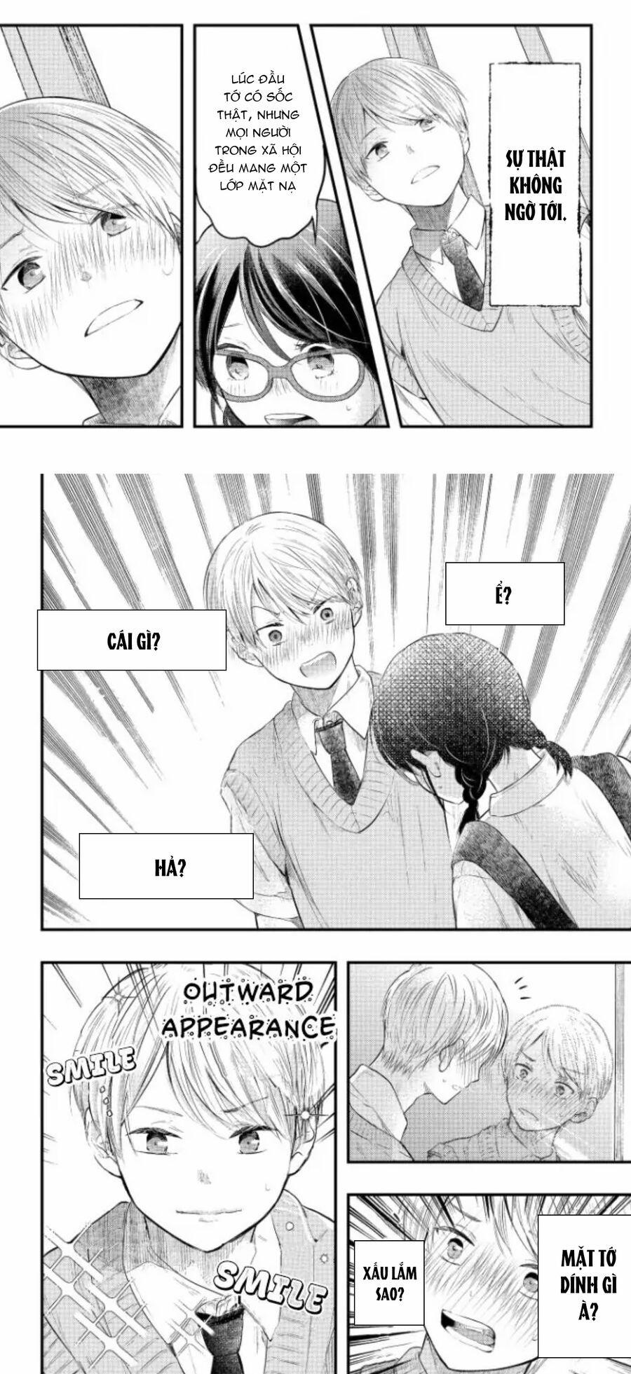 Sotodura Danshi No Shimizu-Kun 3 trang 17