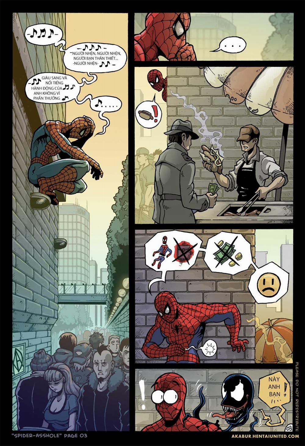Spiderman XXX Oneshot trang 3