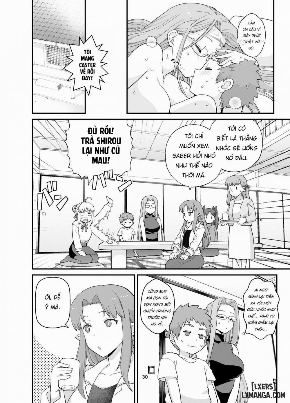 Staying Home With Rider-san Oneshot trang 31