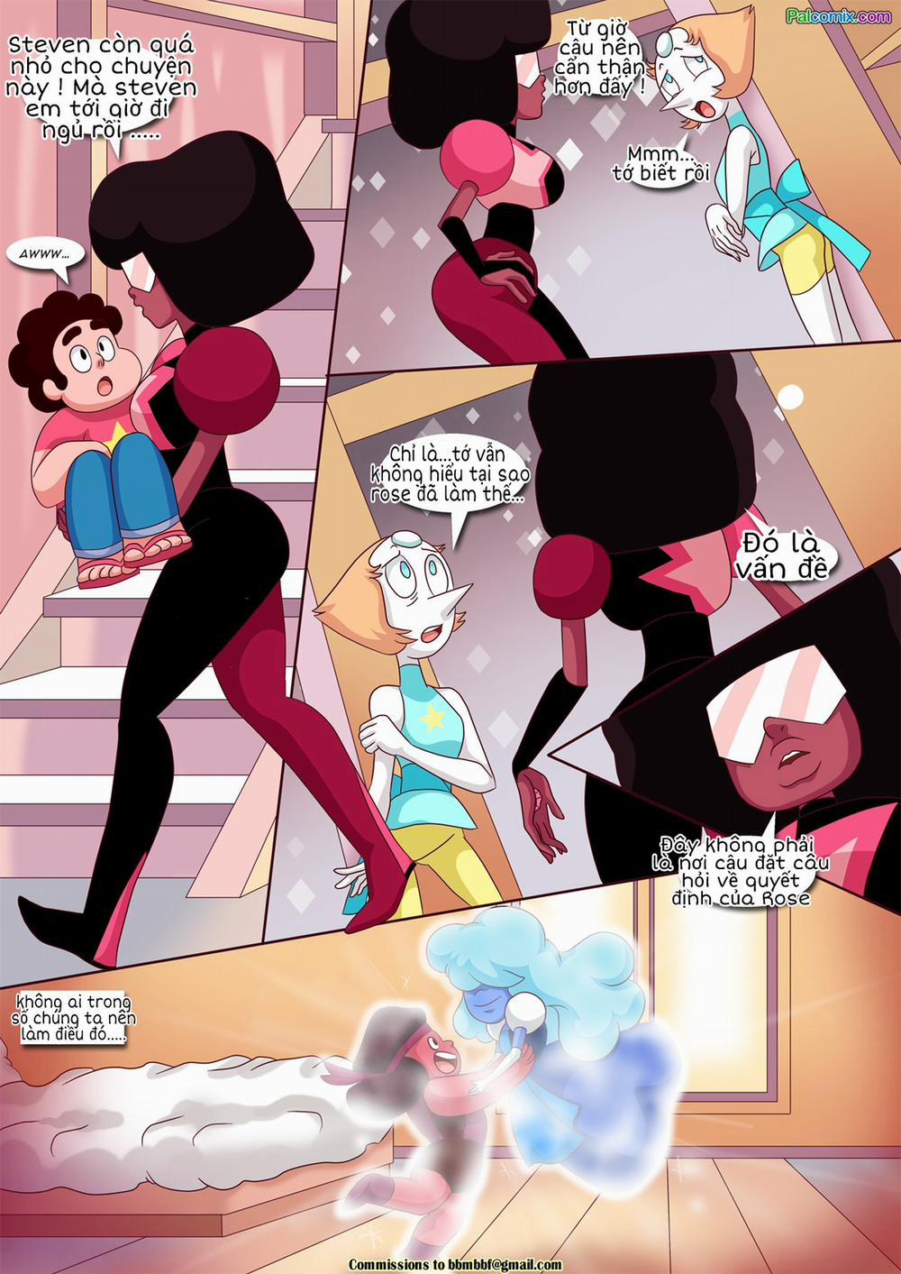 Steven universe và những chiến binh đá quý Chương Oneshot Trang 9