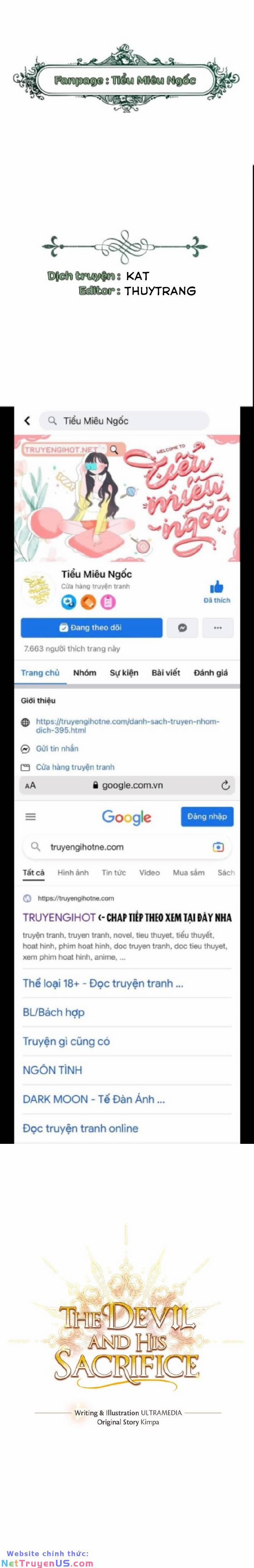 Sự Hy Sinh Của Ác Quỷ Chương 22 Trang 1