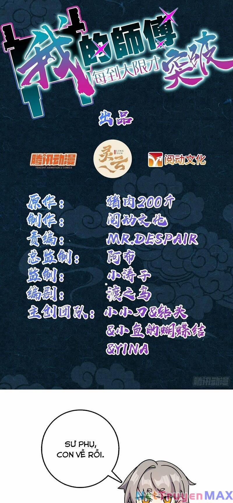 Sư Phụ Của Ta Mỗi Khi Đến Đại Nạn Mới Đột Phá 59 trang 2