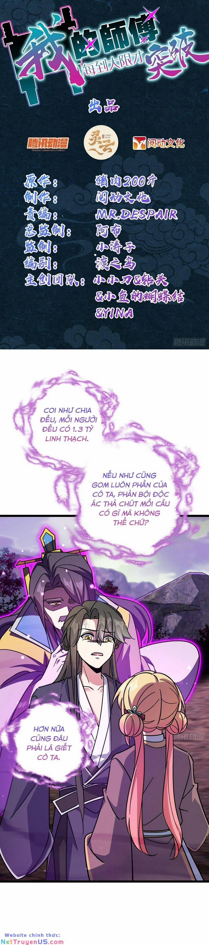 Sư Phụ Của Ta Mỗi Khi Đến Đại Nạn Mới Đột Phá 65 trang 2