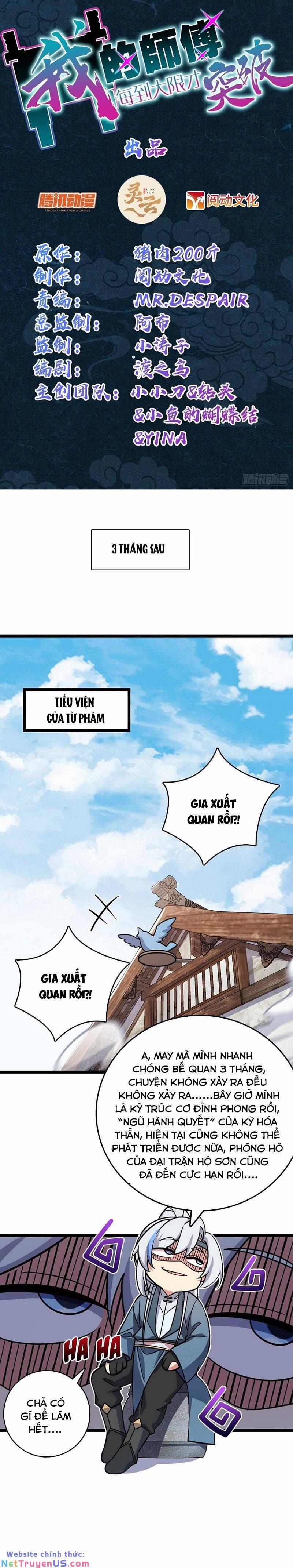 Sư Phụ Của Ta Mỗi Khi Đến Đại Nạn Mới Đột Phá 73 trang 2