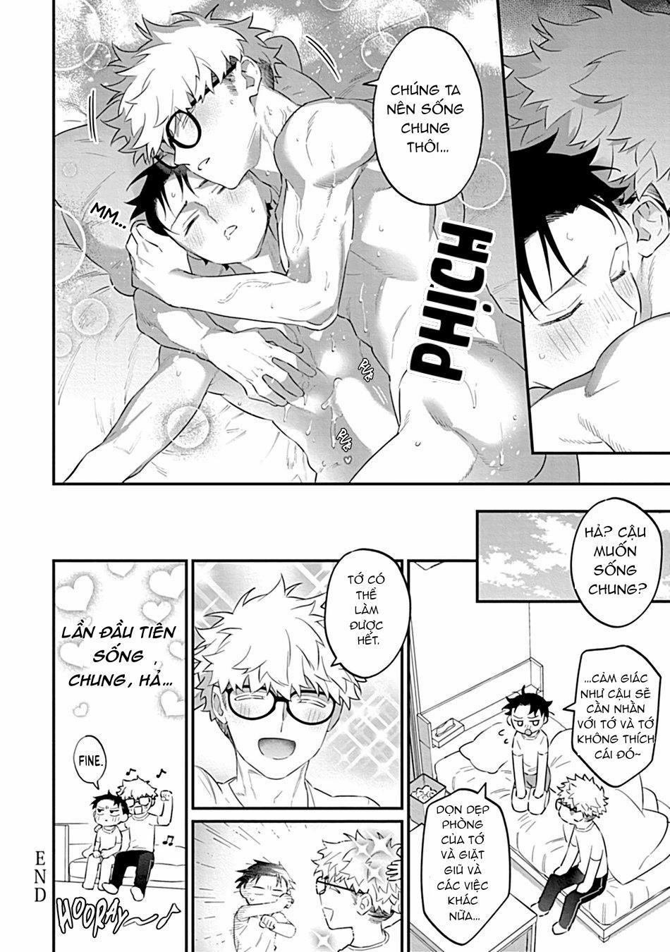 Sự Tình Của Tôi Và Cậu Bạn Thân Size XL 3 END trang 23
