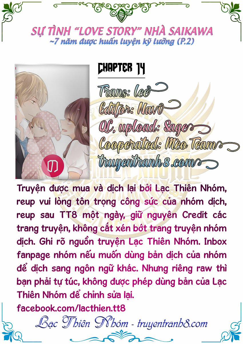 Sự Tình Lovestory Nhà Saikawa Chương 14 Trang 2