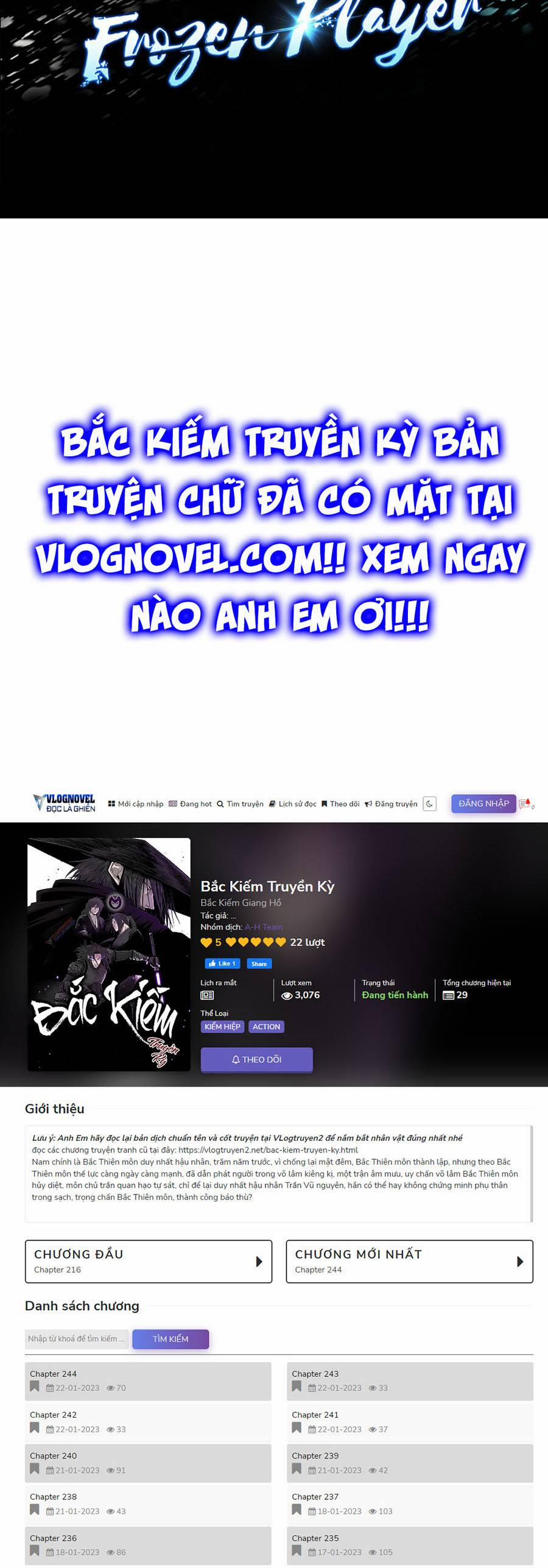 Sử Trở Lại Của Frozen Player 66 trang 89