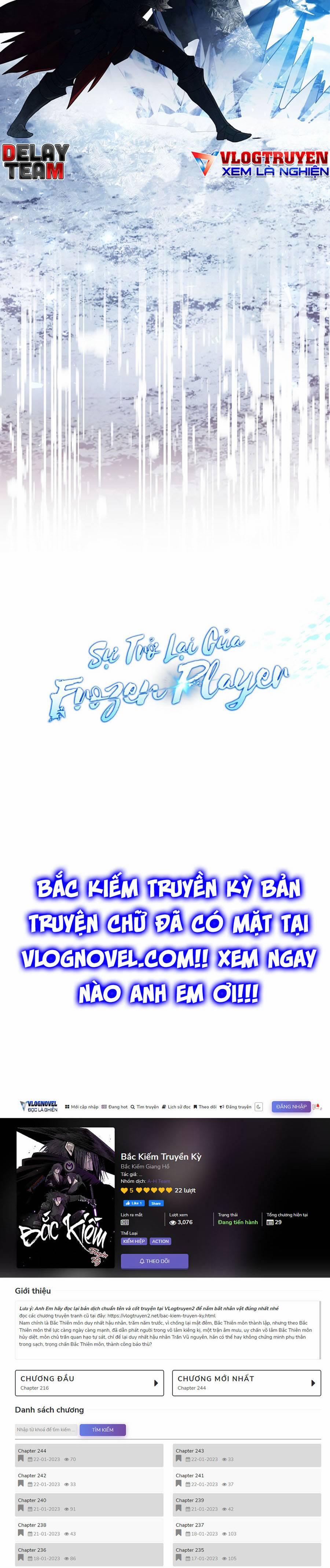 Sử Trở Lại Của Frozen Player 67 trang 65