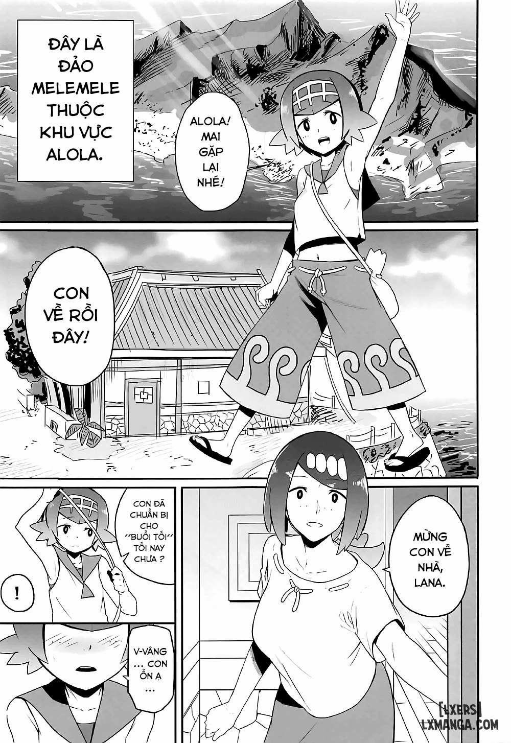 Sự xuất hiện của Alola vào ban đêm 1 trang 1