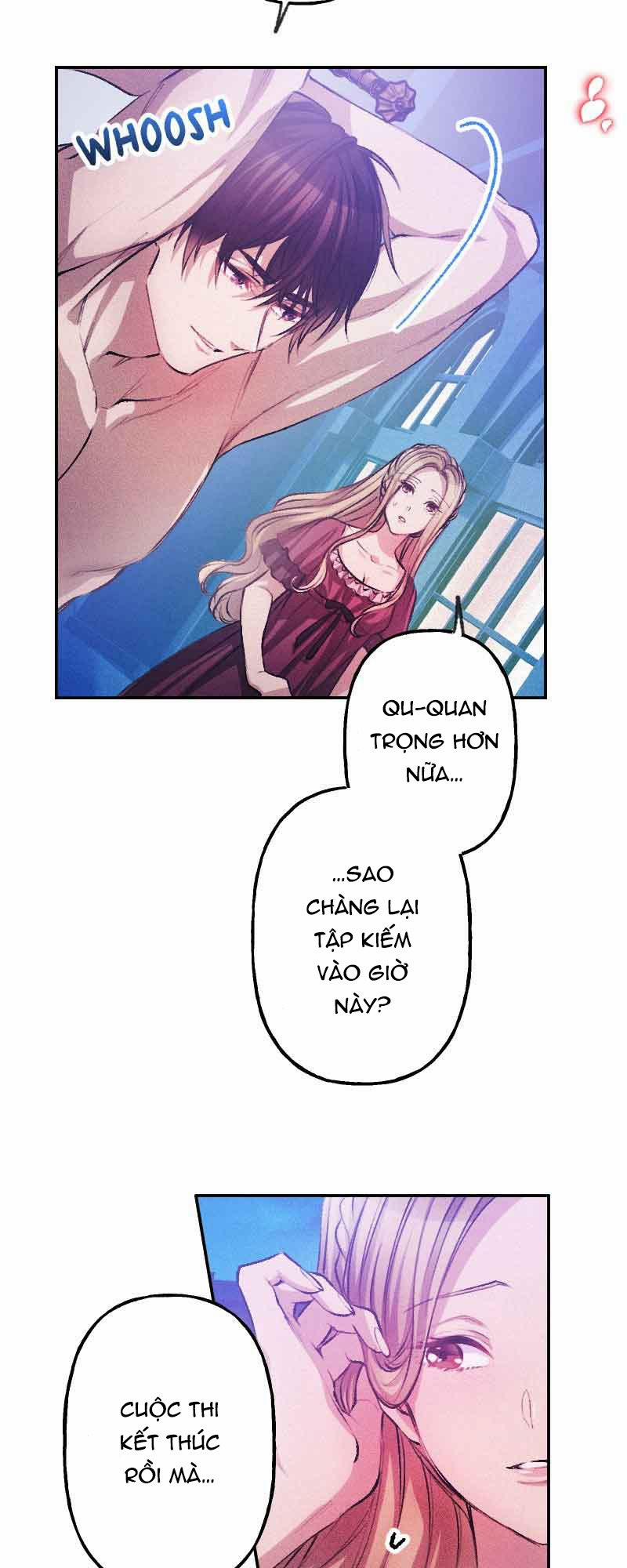 Sức Nóng Của Nữ Phản Diện Được Tái Sinh 39.1 trang 11