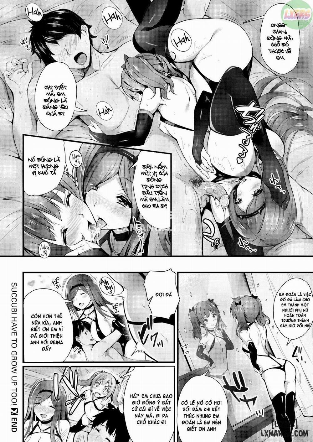 Succubi Have to Grow Up Too! Chương Oneshot Trang 22