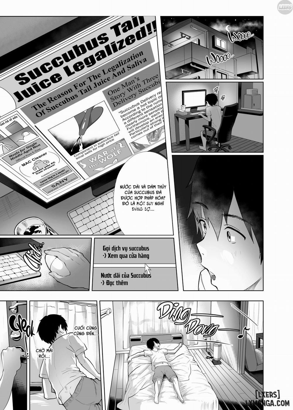 Succubus☆Delivery!! Vol. 2.0 - My Report on the Time I Was Devoured by Three Succubi Oneshot trang 3