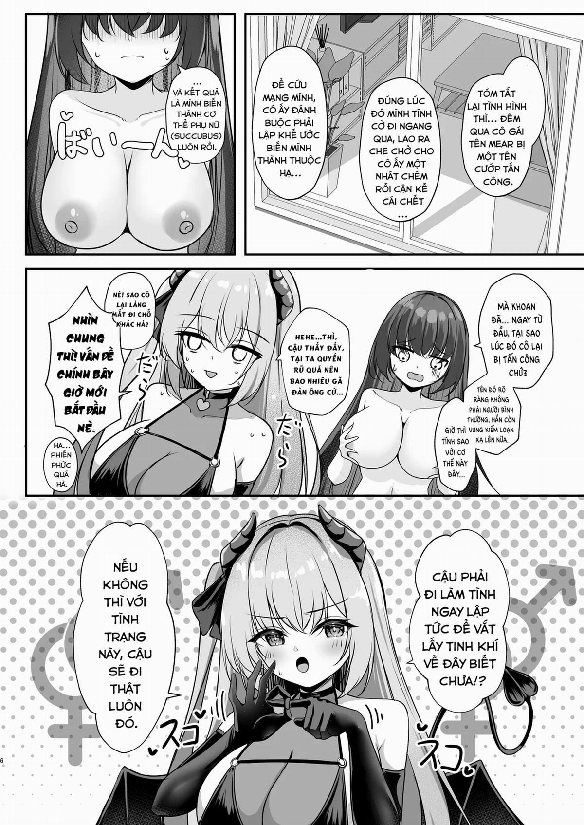 Succubus Ni Ts Shitemo Zettai Ni Mesu Ochi Nante Shinai! OneShot trang 6