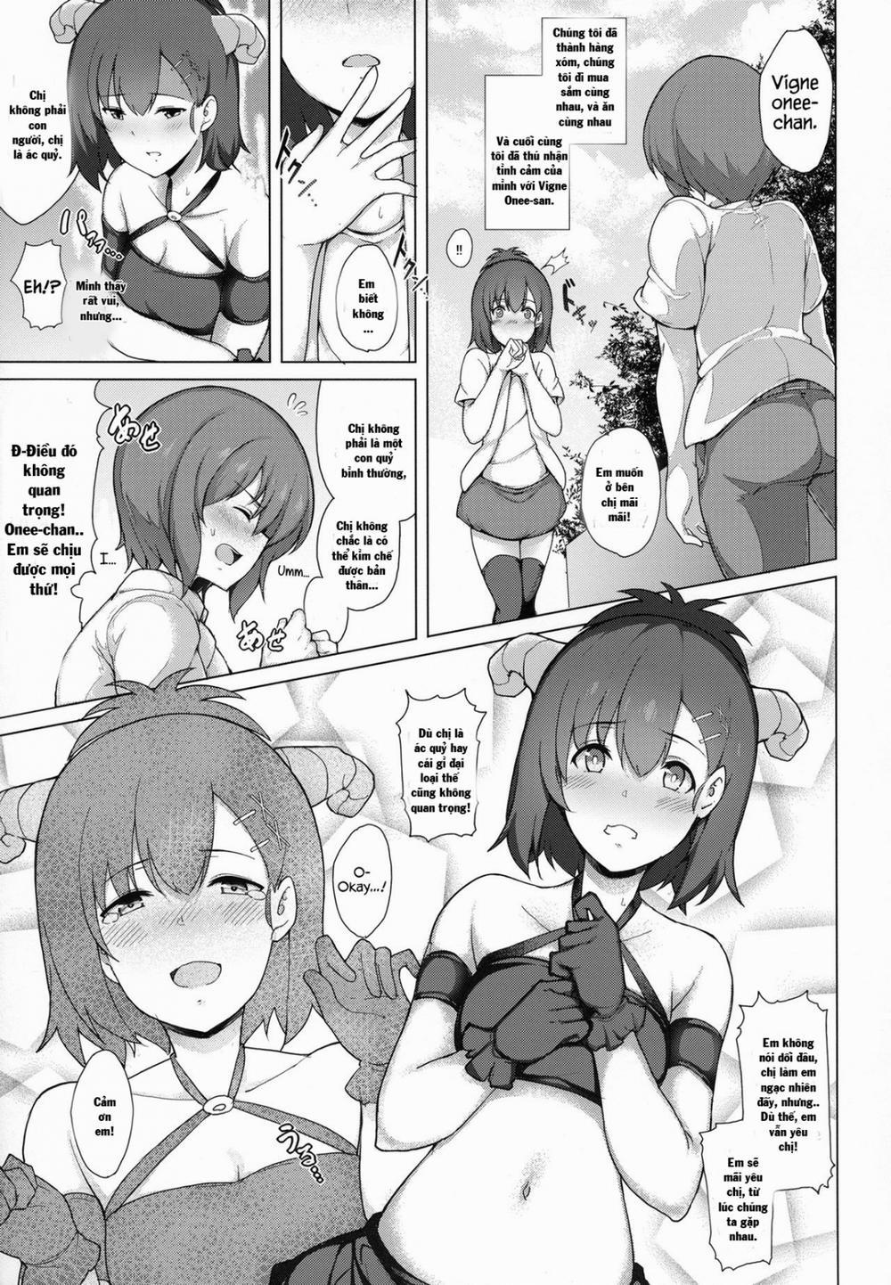 Succubus Vigne Onee-chan to Amaama Sex (Gabriel DropOut) Oneshot trang 5